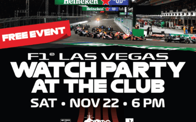 🏎️ Feel the Rush: F1 Las Vegas Grand Prix Watch Party at The Club